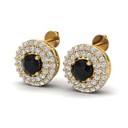 8.80 ctw Genuine Crysopharse .925 Sterling Silver Earrings