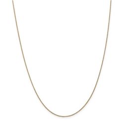 14k Gold .9 mm Cable Chain Necklace - 16 in.