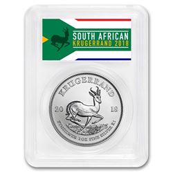 2018 South Africa 1 oz Silver Krugerrand MS-70 PCGS (FS)