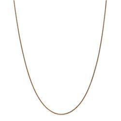 14k Gold 1.2 mm Diamond-cut Spiga Chain Necklace - 20 in.