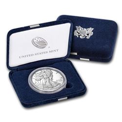2017-W 1 oz Proof Silver American Eagle (w/Box & COA)