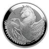 2019 British Virgin Islands 5 oz Silver Pegasus Frosted BU