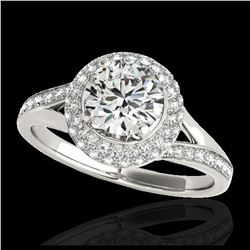 20 ctw Garnet & VS/SI Diamond Earrings 18K Yellow Gold