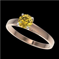 1.41 ctw H-SI/I Diamond Solitaire Ring 10K White Gold