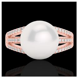 0.84 ctw Princess VS/SI Diamond Necklace 18K White Gold