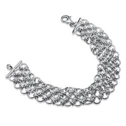Sterling Silver Polished Bracelet