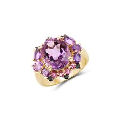 18K Rose Gold Plated 0.80 ctw Genuine Morganite .925 Sterling Silver Earrings