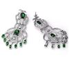 Image 2 : 4.5 ctw Tourmaline & Diamond Earrings 14K Rose Gold