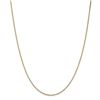 Image 1 : 14k Yellow Gold 1.1 mm Box Chain - 26 in.