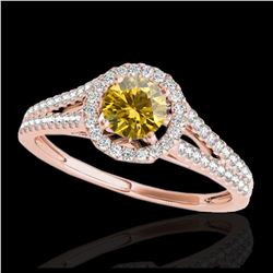 1.50 ctw VS Black Diamond Solitaire Ring 10K White Gold