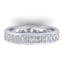 1.44 ctw VS/SI Diamond 2pc Wedding Set 14K White Gold