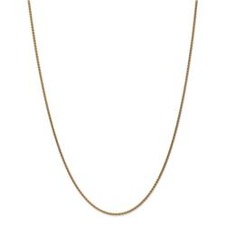 14k Gold 1.65 mm Solid Polished Spiga Chain Necklace - 18 in.
