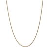 Image 1 : 14k Gold 1.65 mm Solid Polished Spiga Chain Necklace - 18 in.