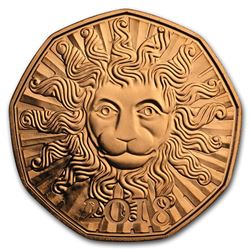 2018 Austria Copper 5 New Year's A Lion in the Winter