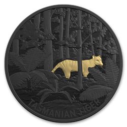 2019 Australia 1 oz Silver Proof Tasmanian Tiger