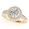 Image 2 : 1.92 ctw VS/SI Diamond 3 Stone 2pc Set Wedding 14K Rose Gold