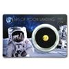 Image 1 : 2019 Barbados 1/2 Gram Proof Gold First Man On The Moon
