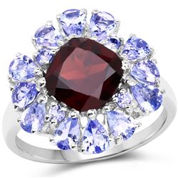 2.24 ctw Genuine Blue Topaz .925 Sterling Silver Ring