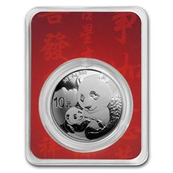 2019 China 30 gram Silver Panda (Good Fortune\, In TEP )