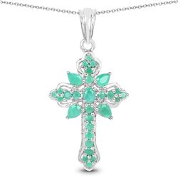 1.98 ctw Genuine Glass Filled Ruby & White Topaz .925 Sterling Silver Ring