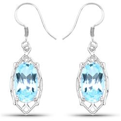 3.04 ctw Genuine Ruby & White Topaz .925 Sterling Silver Ring