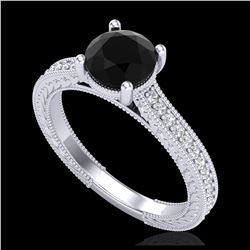 1.50 ctw H-SI/I Diamond Ring 10K White Gold