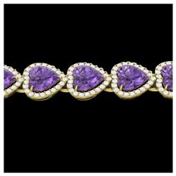 4.76 ctw Tanzanite & Diamond Ring 14K Rose Gold