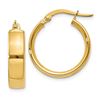 Image 1 : 14k 16 mm Hoop Earrings