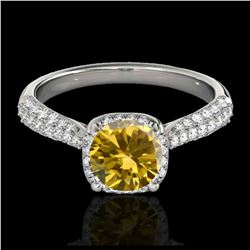 16.08 ctw Tanzanite & Diamond Bracelet 14K Yellow Gold