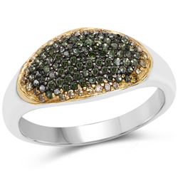 3.00 ctw Genuine London Blue Topaz & Swiss Blue Topaz .925 Sterling Silver Ring