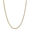 Image 1 : 14k Yellow Gold 3.20 mm Semi-Solid Anchor Chain Necklace - 24 in.
