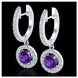 1.33 ctw Fancy Black Diamond Art Deco Stud Necklace 18K Yellow Gold