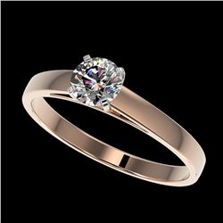 1 ctw VS Black Diamond Solitaire Ring 10K White Gold