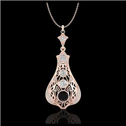 14.44 ctw Aquamarine & Diamond Bracelet 14K Yellow Gold