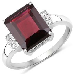 0.76 ctw Genuine Blue Diamond .925 Sterling Silver Ring