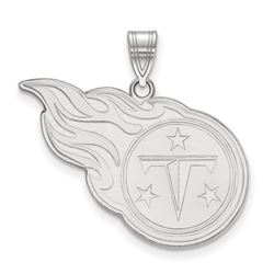 Sterling Silver Tennessee Titans Large Pendant