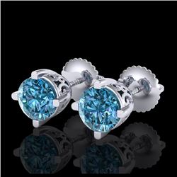 29.32 ctw Sky Topaz & Diamond Bracelet 14K Rose Gold