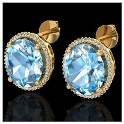 1.53 ctw Intense Fancy Yellow Diamond Art Deco Ring 18K White Gold