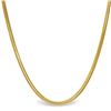 Image 1 : Classic Round Snake 14k Gold Necklace - 20 in.