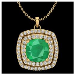 1.25 ctw Intense Yellow Diamond Solitaire Ring 10K White Gold