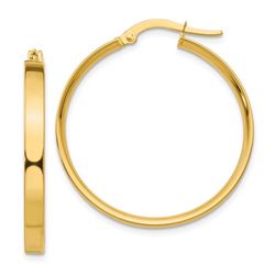 14k 27 mm Hoop Earrings