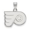 Image 1 : Sterling Silver NHL Philadelphia Flyers Small Pendant