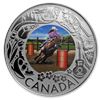 Image 1 : 2019 RCM 1/4 oz Silver $3 Celebrating Canadian Fun: Rodeo
