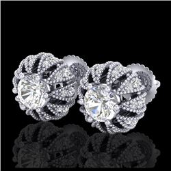 29.39 ctw Jade & Diamond Necklace 14K Rose Gold