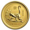 Image 1 : 2004 Australia 1/4 oz Gold Lunar Monkey BU (Series I)