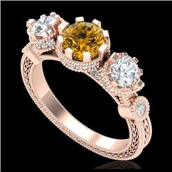 2.3 ctw H-SI/I Diamond Solitaire Halo Ring 10K White Gold