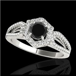 1 ctw VS/SI Cushion Cut Diamond Ring 10K Rose Gold
