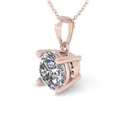 1.0 ctw VS/SI Diamond Ring 18K Rose Gold