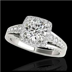 2.50 ctw Fancy Black Diamond Solitaire Ring 10K Rose Gold