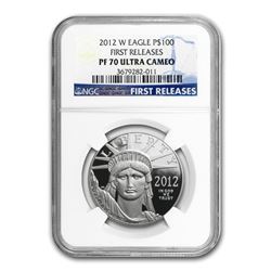 2012-W 1 oz Proof Platinum American Eagle PF-70 NGC (FR)